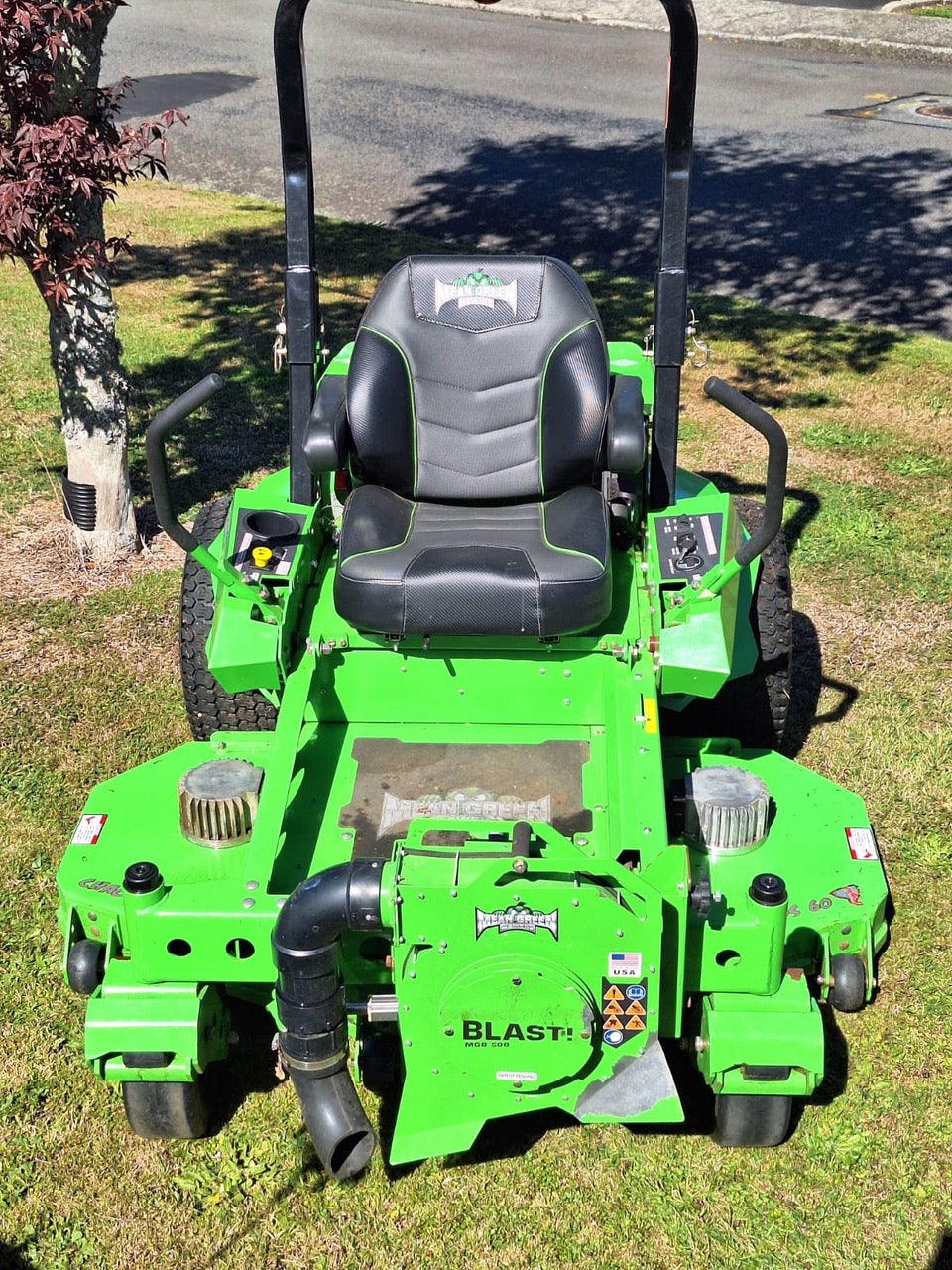 SOLD! SECOND HAND: Mean Green Electric Mowers CXR 60 Year 2018 Model